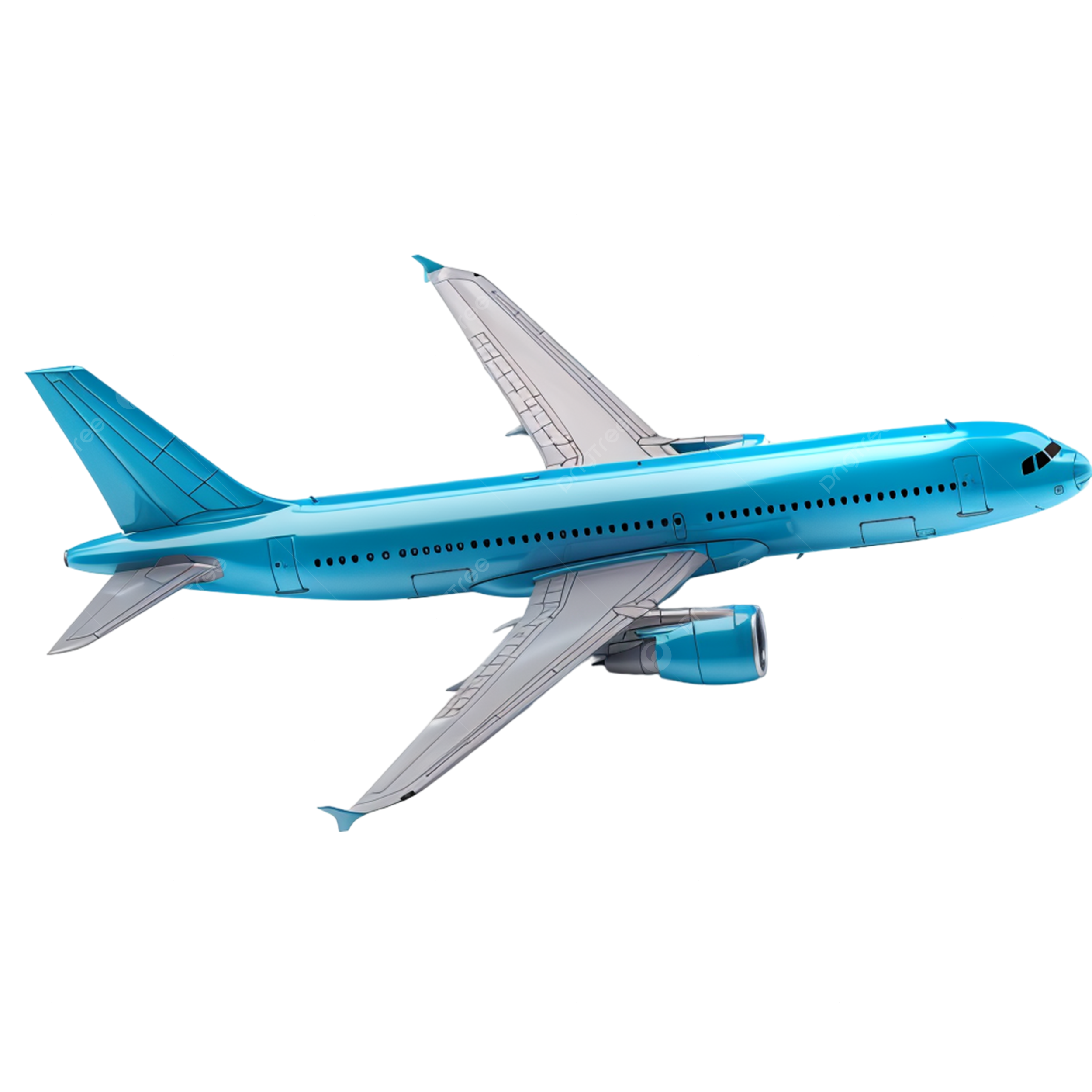 pngtree-blue-and-white-boeing-airplane-in-flight-png-image_16219132