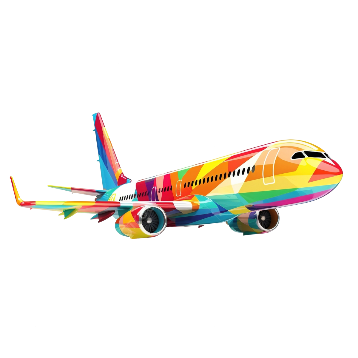 pngtree-colourful-abstract-airplane-png-image_13376960